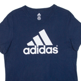 ADIDAS Mens T-Shirt Blue L