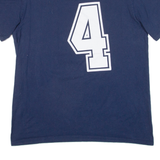 NIKE Mens T-Shirt Blue USA L