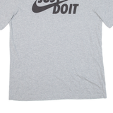 NIKE Mens T-Shirt Grey L