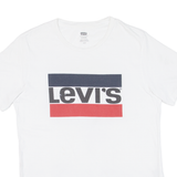 LEVI'S Mens T-Shirt White S