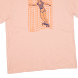 CHAMPION Free As I Wanna Be Mens T-Shirt Pink S