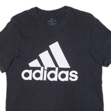 ADIDAS Mens T-Shirt Black M