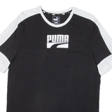 PUMA Mens T-Shirt Black S