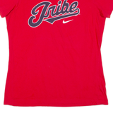 NIKE Slim Fit Tribe Womens T-Shirt Red USA XL