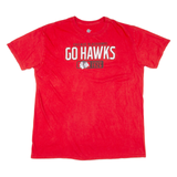 NHL Chicago Black Hawks Mens T-Shirt Red USA XL