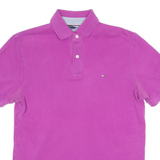 TOMMY HILFIGER Mens Polo Shirt Pink S