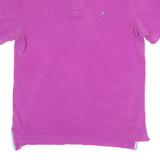TOMMY HILFIGER Mens Polo Shirt Pink S