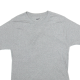 REEBOK Mens T-Shirt Grey M