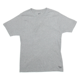 REEBOK Mens T-Shirt Grey M