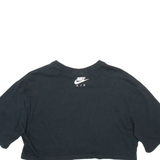 NIKE Cropped Womens T-Shirt Black M