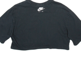 NIKE Cropped Womens T-Shirt Black M