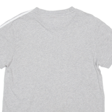 ADIDAS Womens T-Shirt Grey UK 12