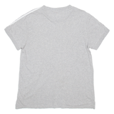 ADIDAS Womens T-Shirt Grey UK 12