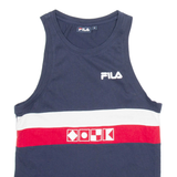 FILA Womens Vest Blue Sleeveless S