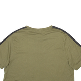 ELLESSE Cropped Womens T-Shirt Green UK 18