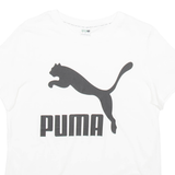 PUMA Womens T-Shirt White L