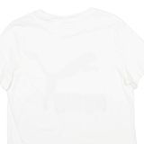 PUMA Womens T-Shirt White L