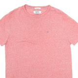 TOMMY HILFIGER Mens T-Shirt Pink S