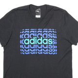 ADIDAS Mens T-Shirt Black L