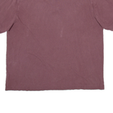 CARHARTT Mens T-Shirt Brown Button Neck 2XL
