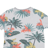 TED BAKER Floral Womens T-Shirt Grey S