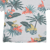 TED BAKER Floral Womens T-Shirt Grey S