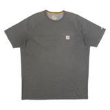 CARHARTT Tall Relaxed Fit Mens T-Shirt Grey XL