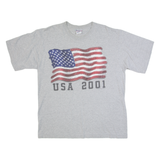 SONOMA USA 2001 Mens T-Shirt Grey USA L