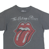 THE ROLLING STONES Womens Band T-Shirt Grey M