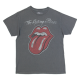 THE ROLLING STONES Womens Band T-Shirt Grey M