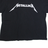 METALLICA Womens Band T-Shirt Black XL