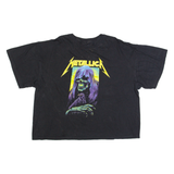 METALLICA Cropped Womens Band T-Shirt Black L