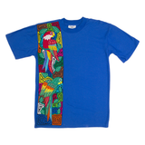 INDIOS Parrot Mens T-Shirt Blue L