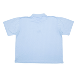 UMBRO Mens Polo Shirt Blue Striped 2XL