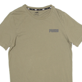 PUMA Mens T-Shirt Green XS