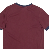 FILA Mens T-Shirt Maroon S