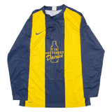 NIKE Mens Jersey Yellow Long Sleeve M