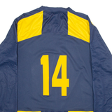 NIKE Mens Jersey Yellow Long Sleeve M