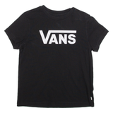 VANS Womens T-Shirt Black M