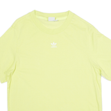 ADIDAS Womens T-Shirt Green UK 8
