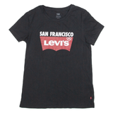 LEVI'S Mens T-Shirt Black XS