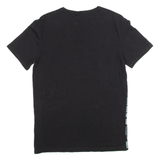 GUESS Womens T-Shirt Grey V-Neck S