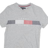 TOMMY HILFIGER Slim Fit Mens T-Shirt Grey XS