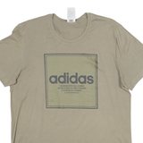 ADIDAS Mens T-Shirt Green M