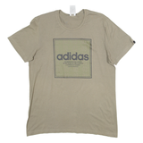 ADIDAS Mens T-Shirt Green M