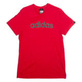 ADIDAS Mens T-Shirt Red S