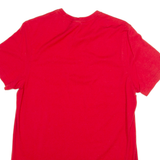 ADIDAS Mens T-Shirt Red S
