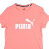 PUMA Womens T-Shirt Pink S