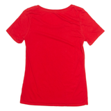 NIKE Just Do It. Womens T-Shirt Red S