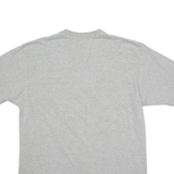 CARHARTT Tall Mens T-Shirt Grey Crew Neck L
